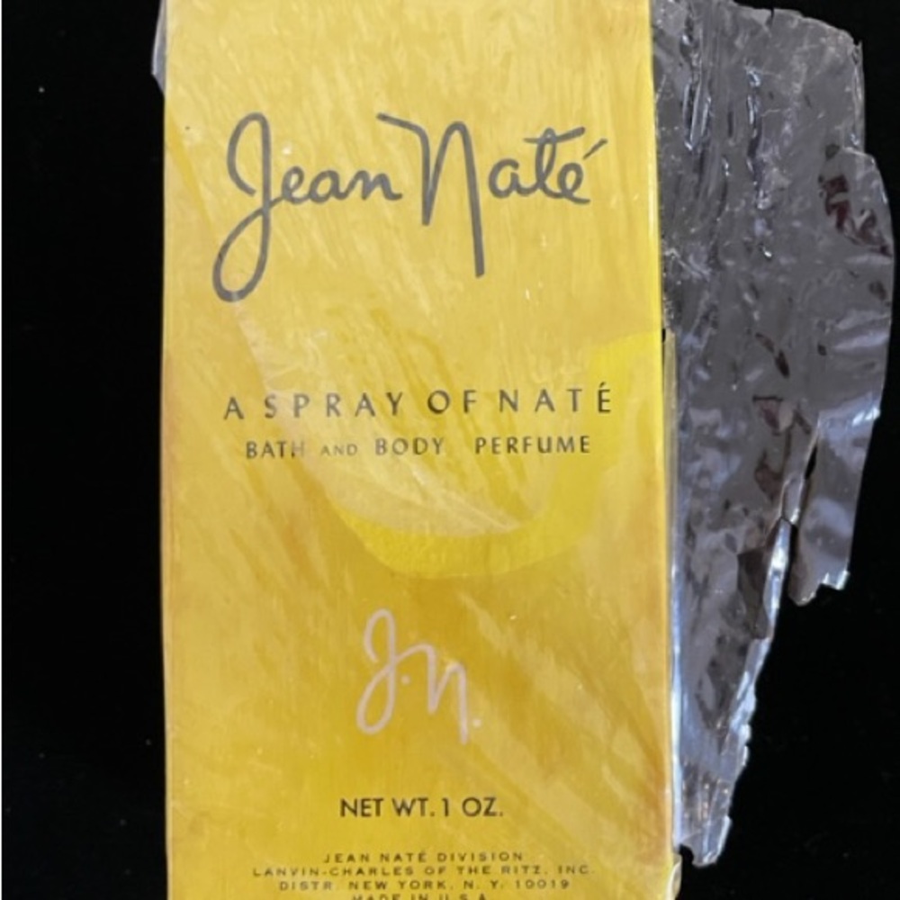 Vintage Jean Nate A Spray of Nate Bath & Body Perfume in Original Packaging